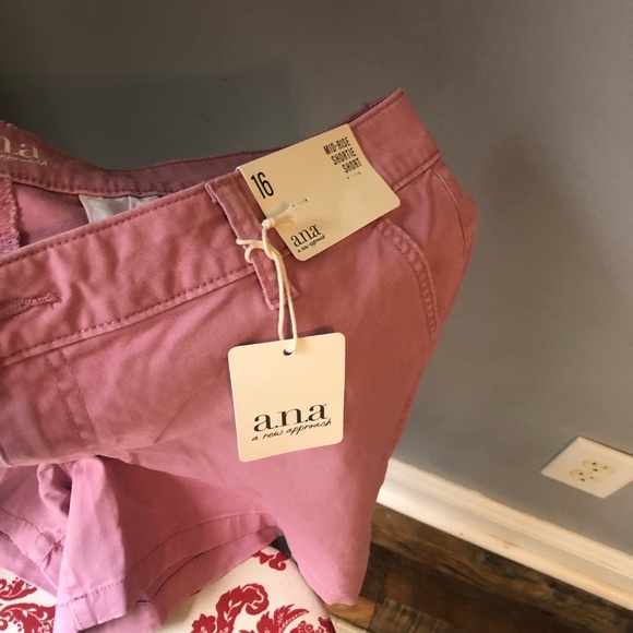 ANA mid rise pink shortie size 16 - Picture 2 of 3